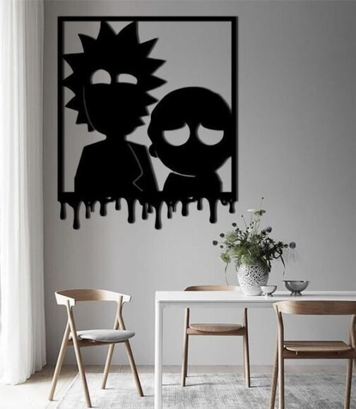 Rick & Morty Wall Décor Acrylic Art | The Decor Company