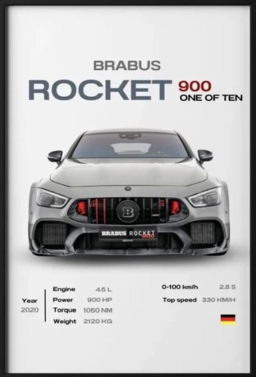 Brabus Rocket 900 ONE OF TEN