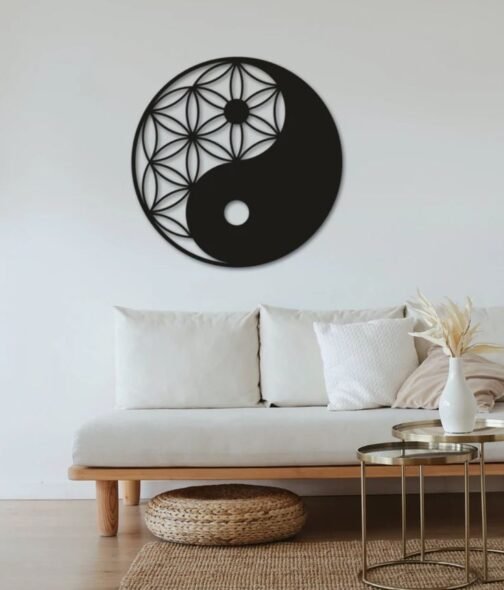 JING JANG Acrylic Wall Art Home Decor Gift, Wall Art Decor for Home or Office Decoration | Ready to hang Wall Decor Acrylic Art | The Decor Company